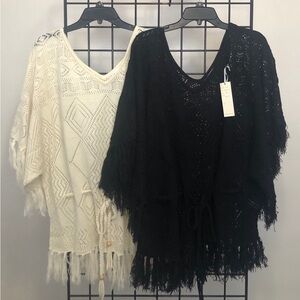 FK-004 - One size fit All ( XS - L ) Off White or Black, two color only